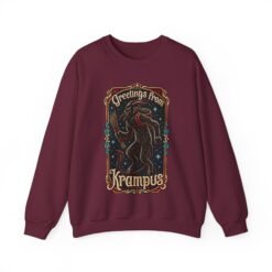 Greetings From Krampus - Unisex Sweatshirt – Cozy with a Side of Creepy - Image 22
