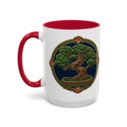 Bonsai Tree Accent Mug – Japanese Bonsai, Nature - Plant Lover - Image 44