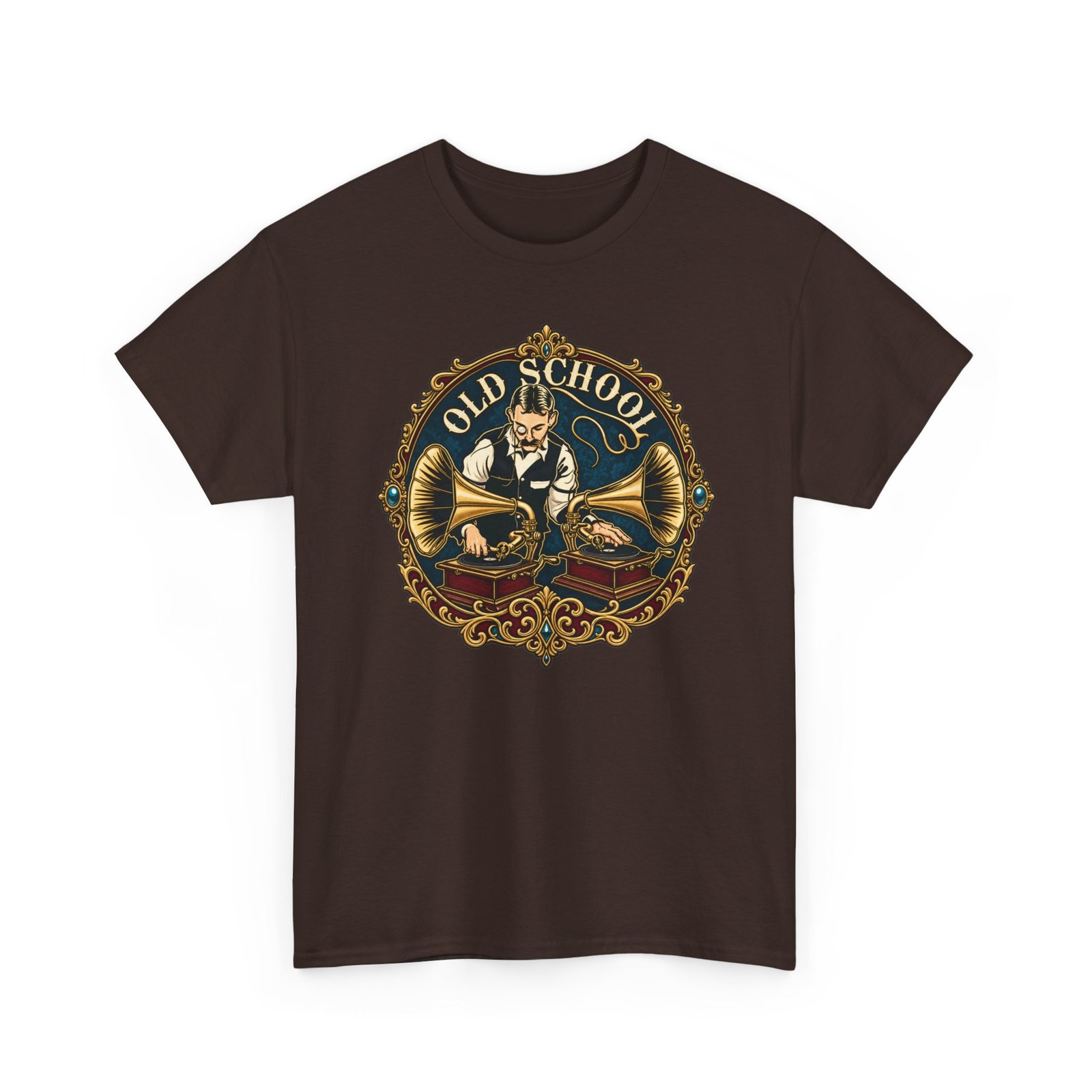 Old School DJ - Unisex T-Shirt – Spin It Like It’s 1899 - Image 13