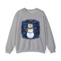 Snowman Anatomy - Unisex Sweatshirt – Funny Christmas - Science Diagram - Image 12