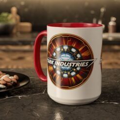 Stark Industries - Color Accent Mug – Fuel Like a Genius - Image 48