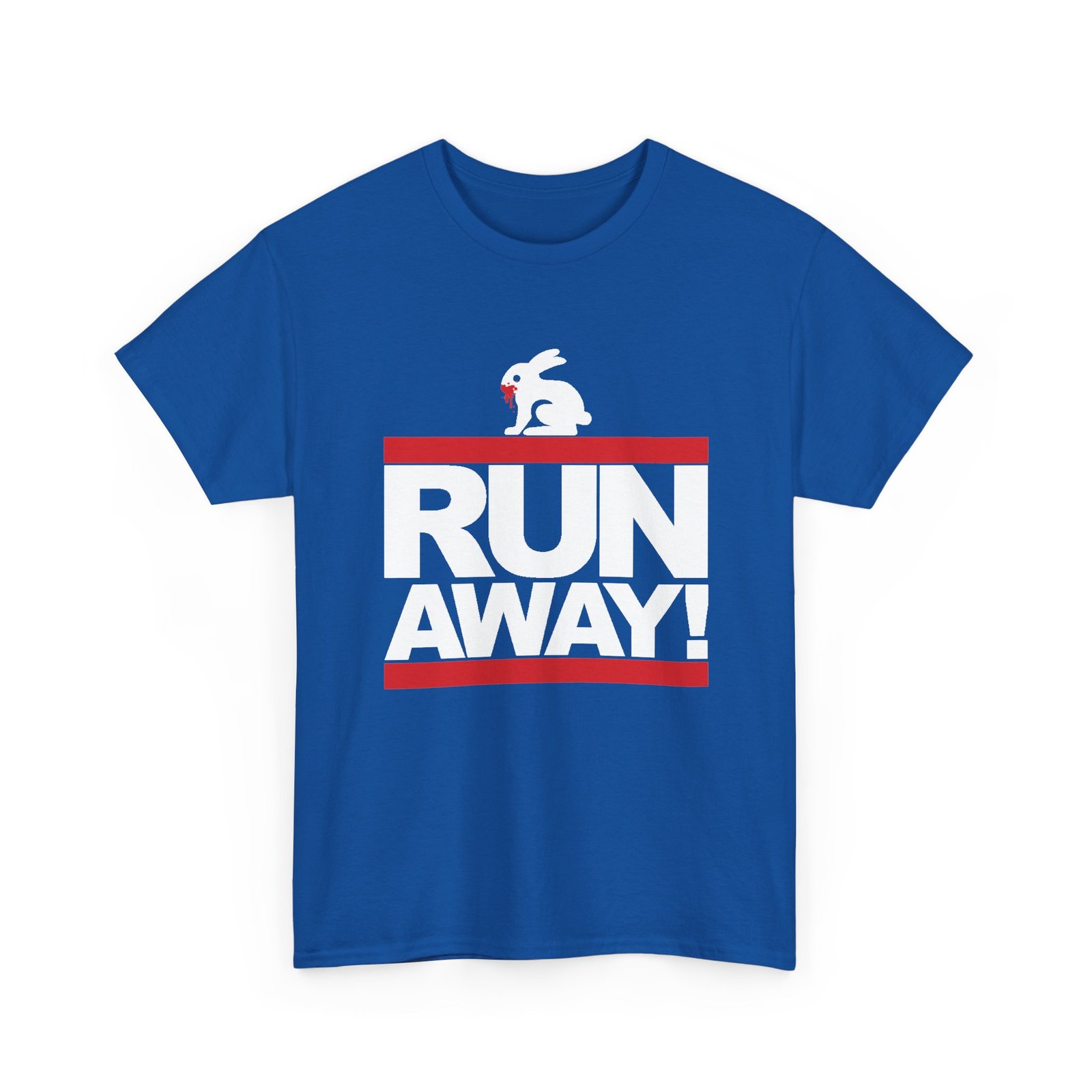 Run Away Rabbit - Unisex T-Shirt – Monty Python - Killer Rabbit - Retro Hip-Hop Style - Image 12