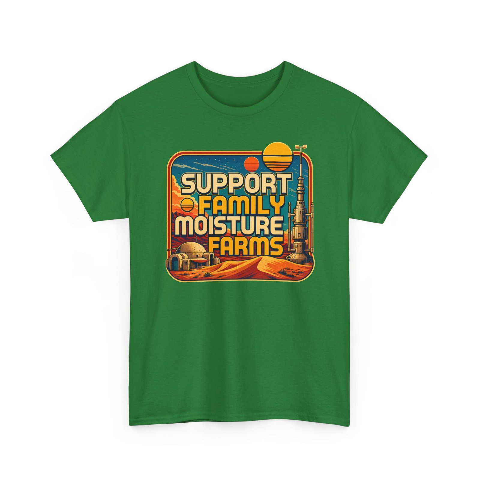 Support Family Moisture Farms - Unisex T-Shirt – Desert Roots, Galactic Pride - Image 12