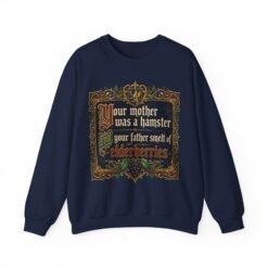 Your Mother Was a Hamster - Sweatshirt – Monty Python Holy Grail Humor - Image 22