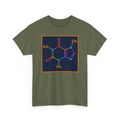 Caffeine Molecule - Unisex T-Shirt – Fuel Your Brain in Style - Image 12