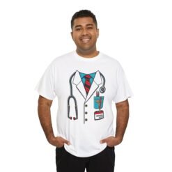 Doctor - Unisex T-Shirt – Funny Easy Halloween Medical Costume - Image 7