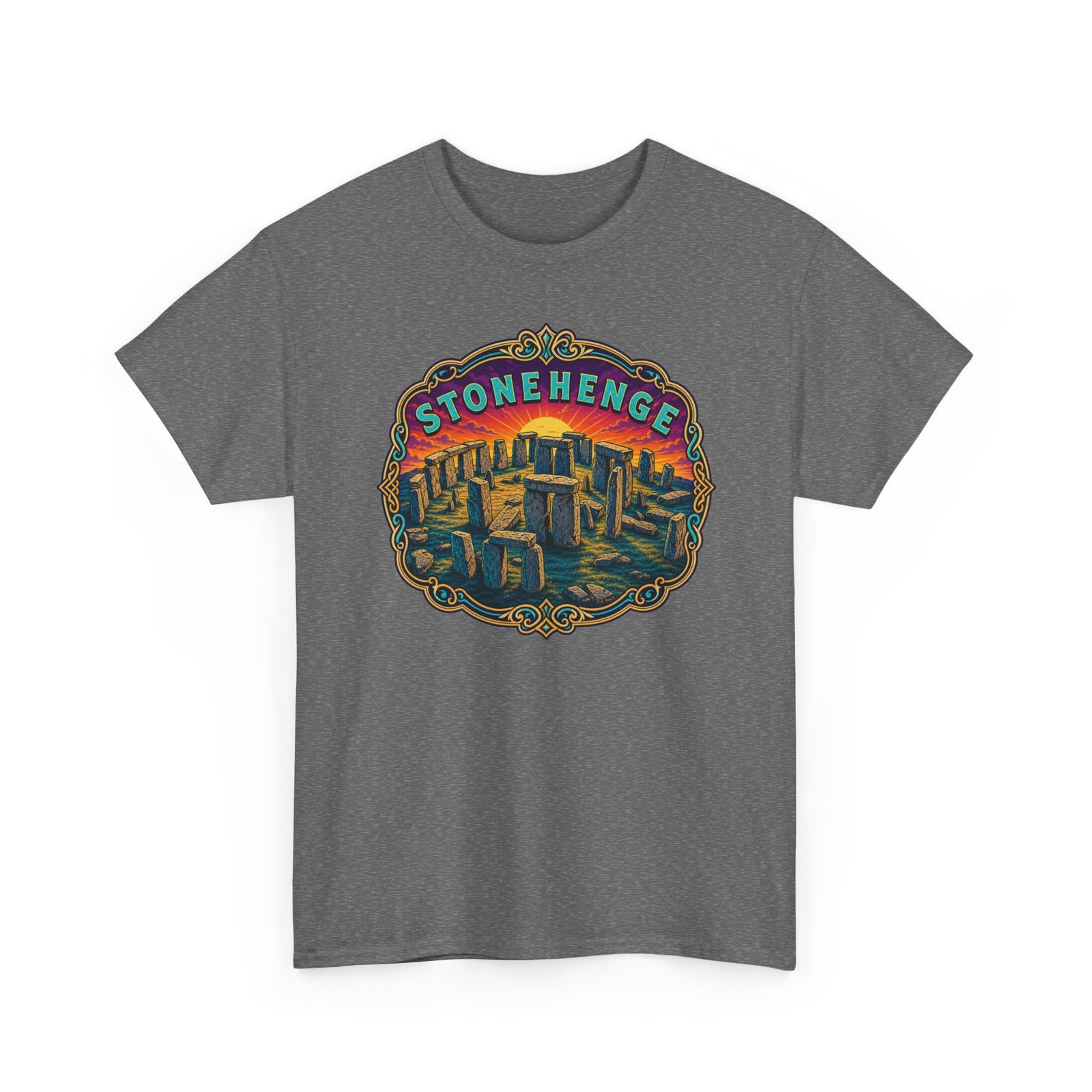 Stonehenge - Unisex T-Shirt – Ancient Monument, Archaeology - History Lover - Image 22