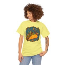 Taco in the Wind - Unisex T-Shirt – Funny Flying Taco - Taco Tuesday Humor - Image 5