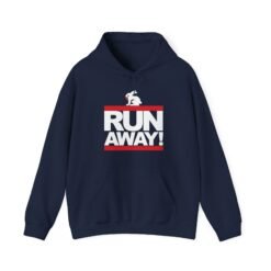 Run Away Rabbit - Unisex Hoodie – Monty Python Killer Rabbit - Retro Hip-Hop Style - Image 8