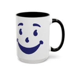 Kool-Aid Man Face - Color Accent Mug – Retro - Oh Yeah - Image 25