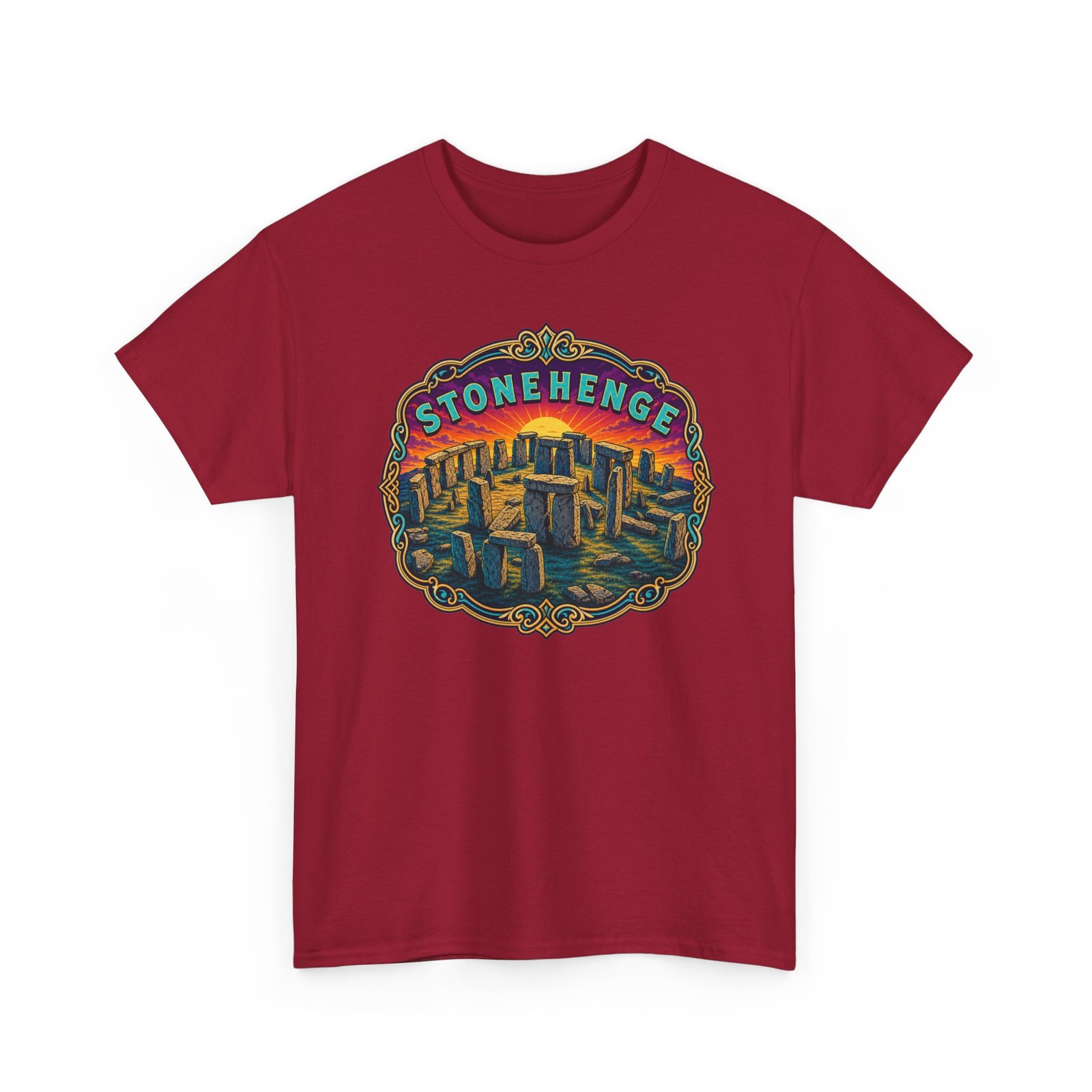 Stonehenge - Unisex T-Shirt – Ancient Monument, Archaeology - History Lover - Image 25