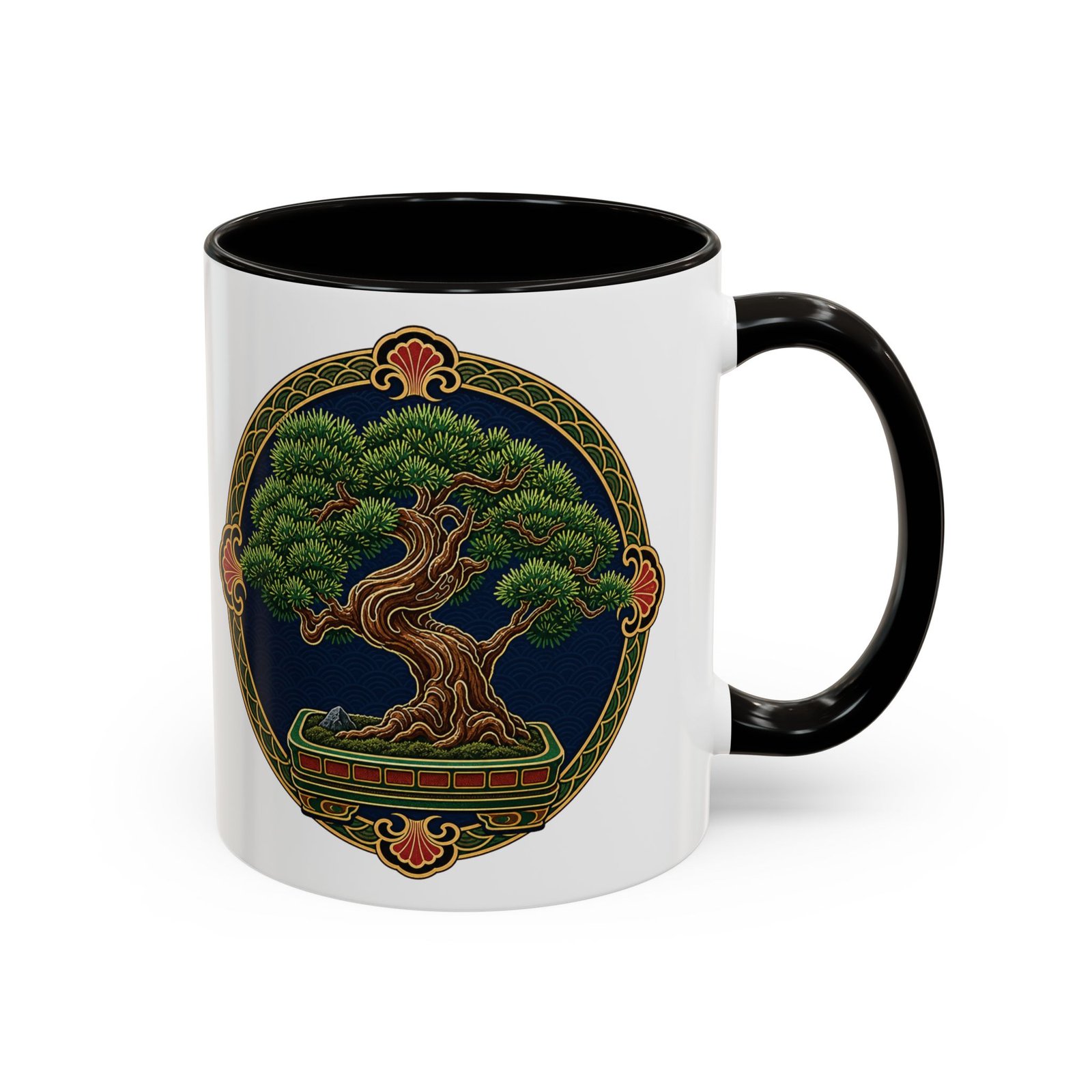 Bonsai Tree Accent Mug – Japanese Bonsai, Nature - Plant Lover - Image 3