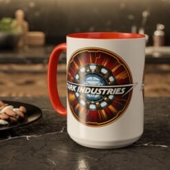 Stark Industries - Color Accent Mug – Fuel Like a Genius - Image 45