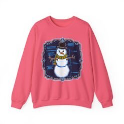 Snowman Anatomy - Unisex Sweatshirt – Funny Christmas - Science Diagram - Image 16