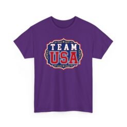 Team USA - Unisex T-Shirt – Patriotic American Pride - Red, White and Blue - Sports Fan - Image 28