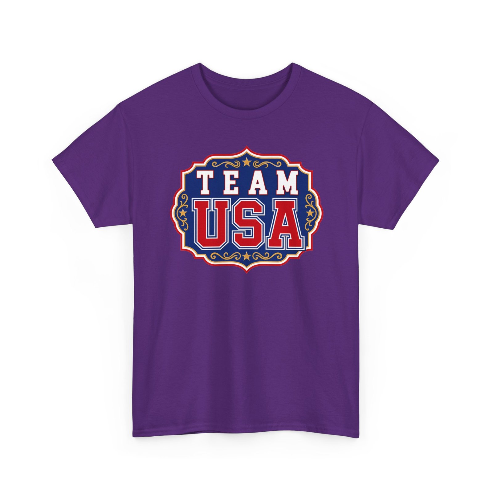 Team USA - Unisex T-Shirt – Patriotic American Pride - Red, White and Blue - Sports Fan - Image 28