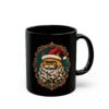 Santa Claws – Black Mug – Meowy and Bright