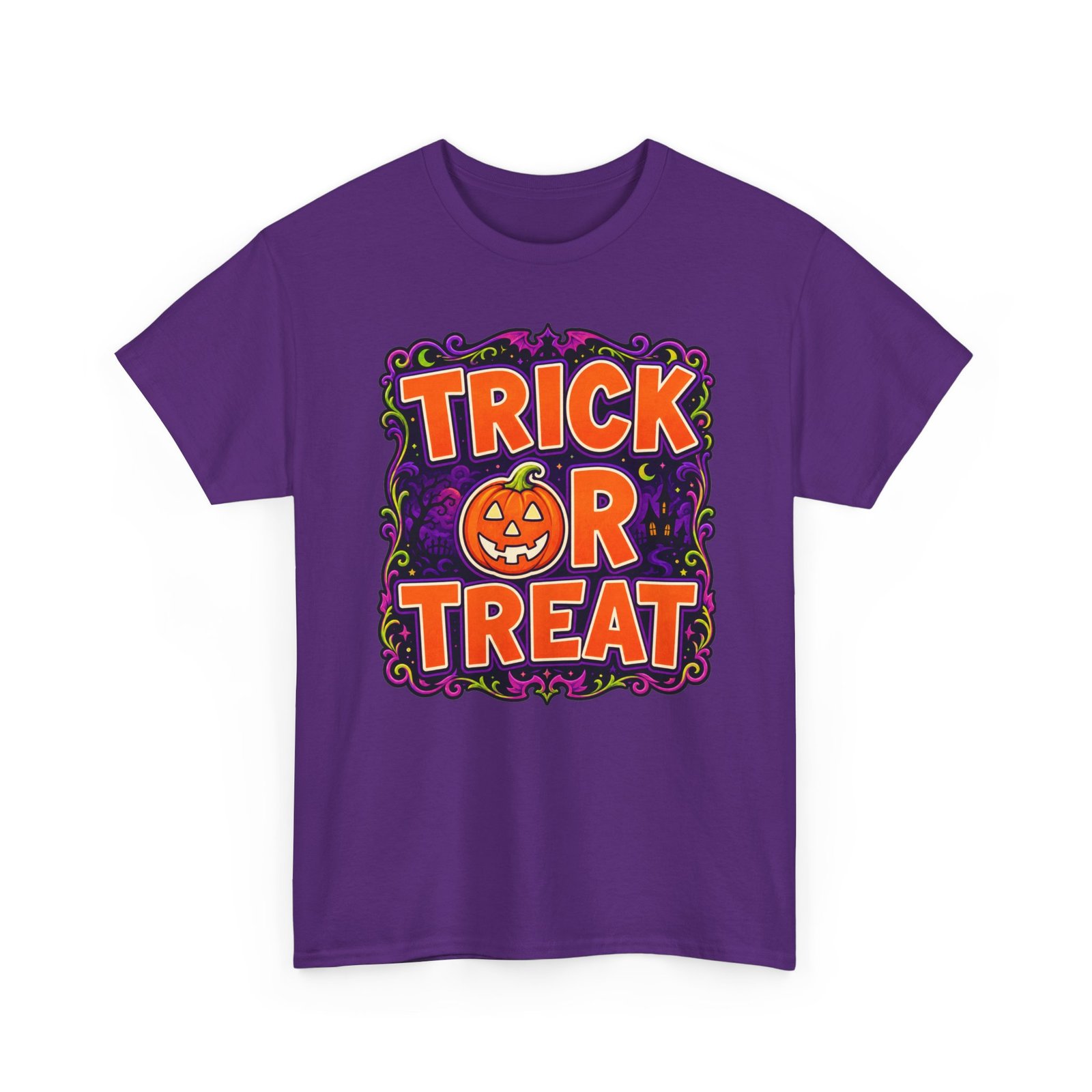 Trick or Treat - Unisex T-Shirt – Classic Halloween - Spooky Season - Image 16