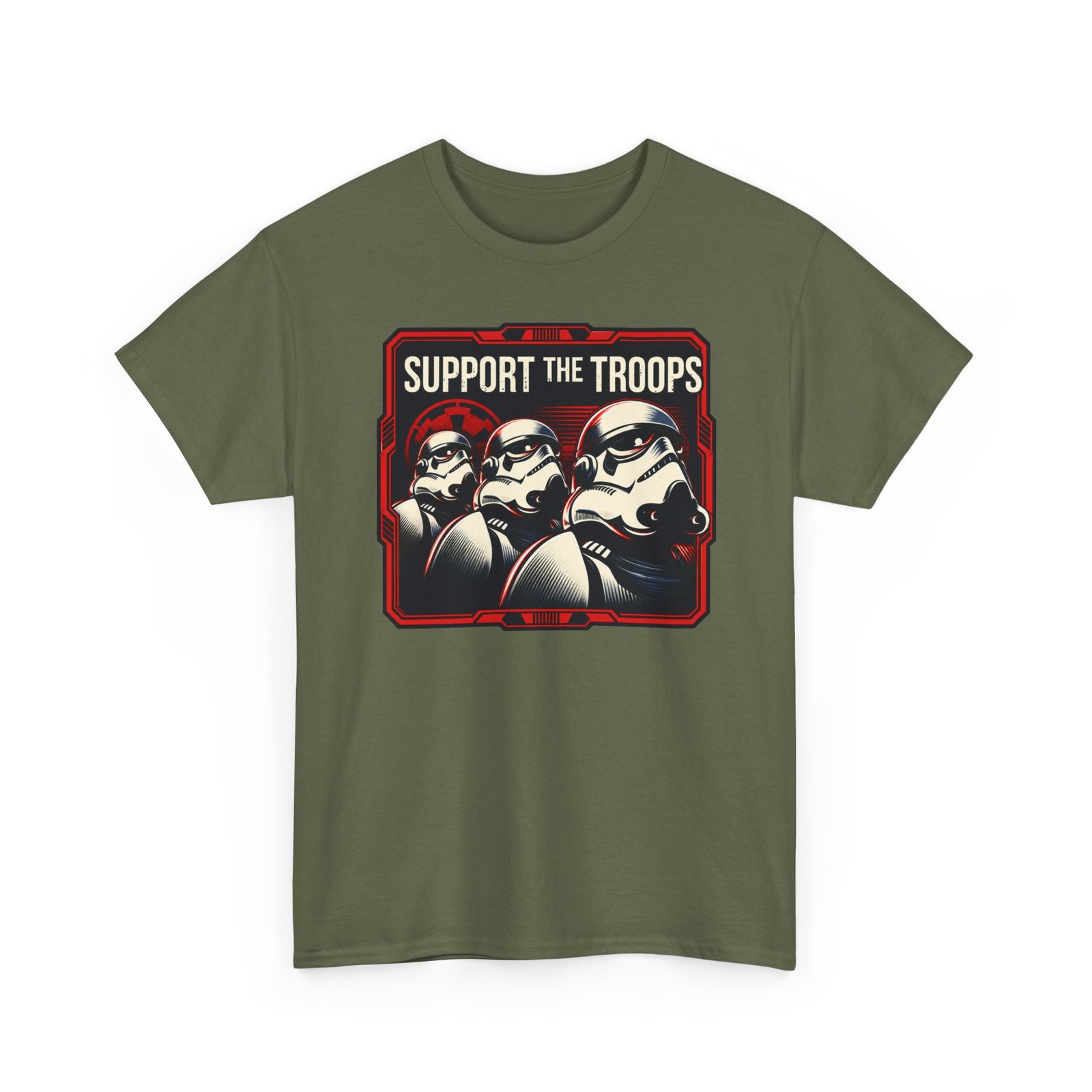 Support the Troops - Unisex T-Shirt – Funny Space Trooper - Sci-Fi Humor - Image 13