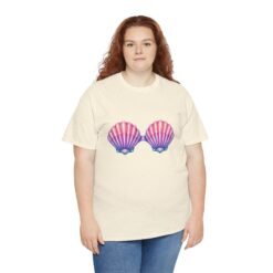 Mermaid Seashell Bra Costume - Unisex T-Shirt – Funny Halloween Costume - Image 5