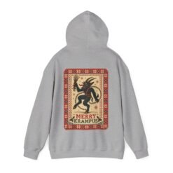 Merry Krampus - Unisex Hoodie – Cozy Up with Claus's Creepy Cousin - Image 18