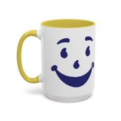 Kool-Aid Man Face - Color Accent Mug – Retro - Oh Yeah - Image 46