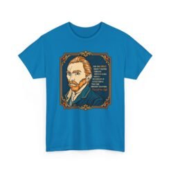 Vincent van Gogh Inspirational Quote – Unisex T-Shirt – Great Things Take Time - Image 27