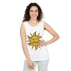 King Arthur Sun - Unisex Tank Top – Monty Python and the Holy Grail - Medieval Comedy - Image 5