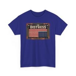 In Distress Signal - U.S.A. Flag - Unisex T-Shirt – Speak Without Saying a Word - Image 27