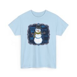 Snowman Anatomy - Unisex T-Shirt – Funny Christmas - Winter Science Diagram Tee - Image 15