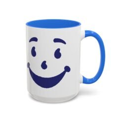 Kool-Aid Man Face - Color Accent Mug – Retro - Oh Yeah - Image 29