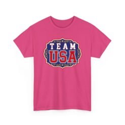 Team USA - Unisex T-Shirt – Patriotic American Pride - Red, White and Blue - Sports Fan - Image 29