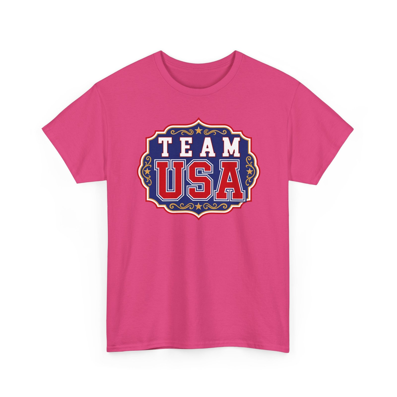 Team USA - Unisex T-Shirt – Patriotic American Pride - Red, White and Blue - Sports Fan - Image 29