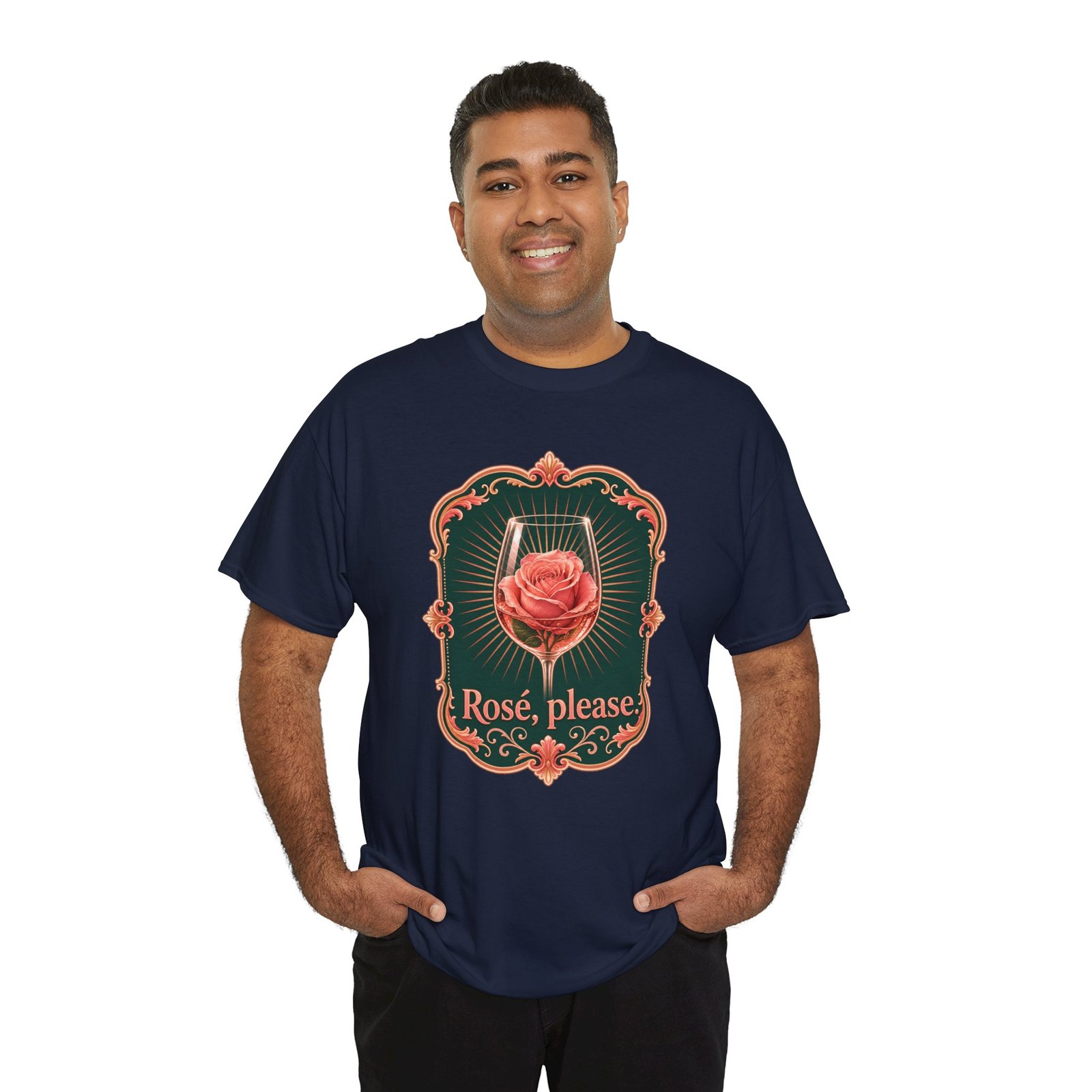 Rosé, Please - Unisex T-Shirt – Chic Wine Lover - Image 10