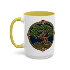 Bonsai Tree Accent Mug – Japanese Bonsai, Nature - Plant Lover - Image 46