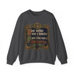 Your Mother Was a Hamster - Sweatshirt – Monty Python Holy Grail Humor - Image 19