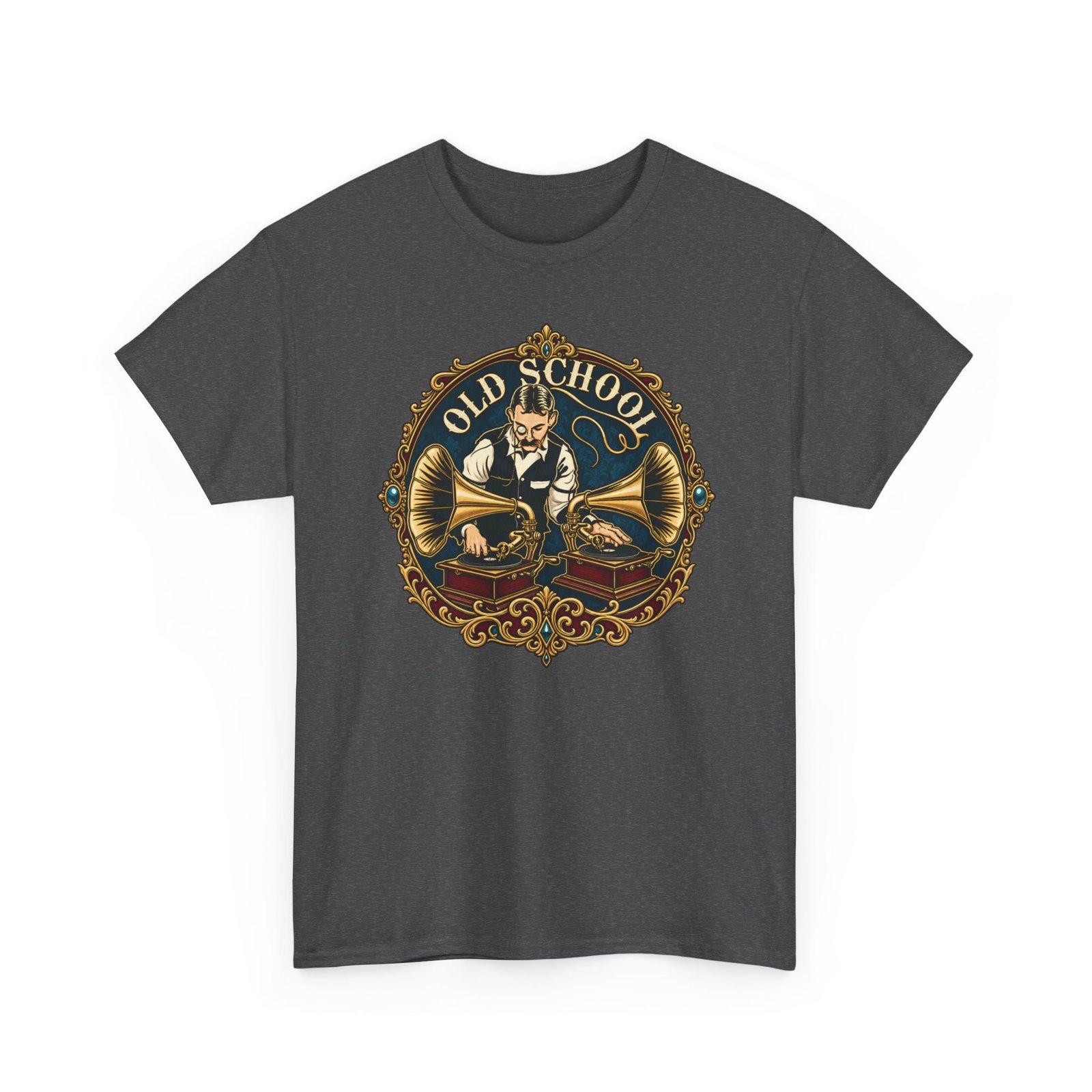 Old School DJ - Unisex T-Shirt – Spin It Like It’s 1899 - Image 17