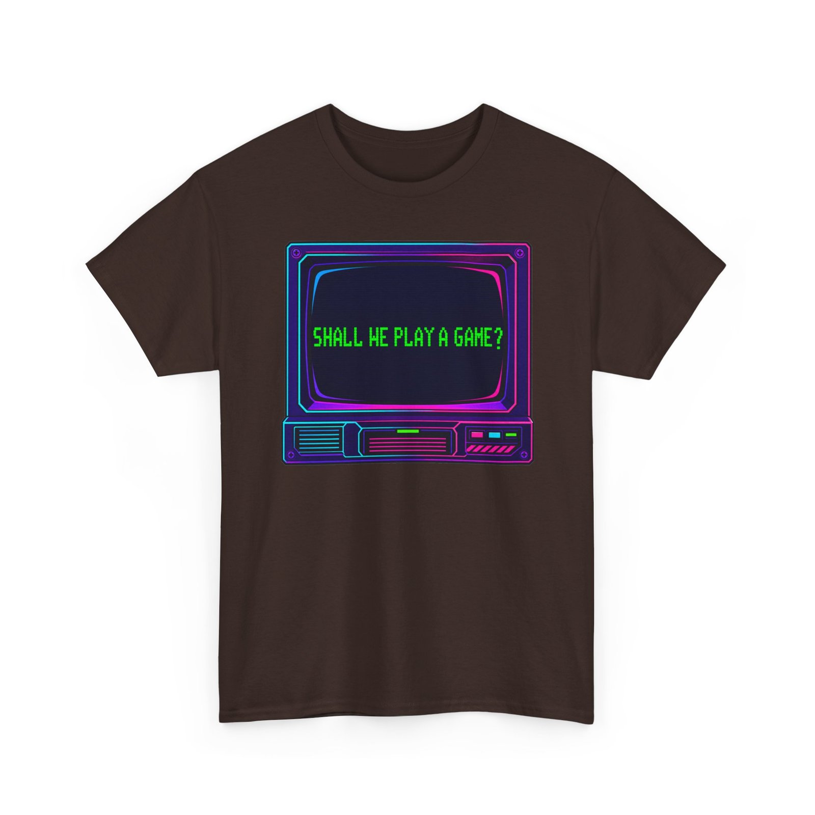 Shall We Play a Game? - Unisex T-Shirt – WarGames - Retro 80s Computer Movie - Image 20