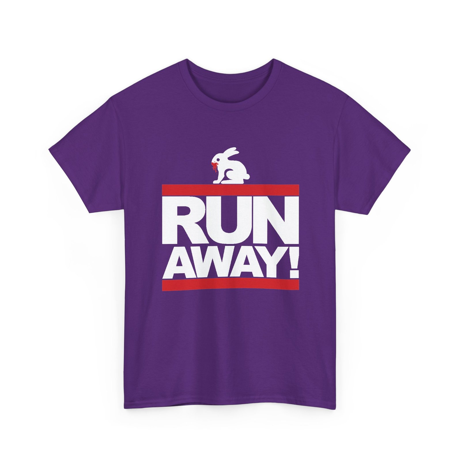 Run Away Rabbit - Unisex T-Shirt – Monty Python - Killer Rabbit - Retro Hip-Hop Style - Image 15