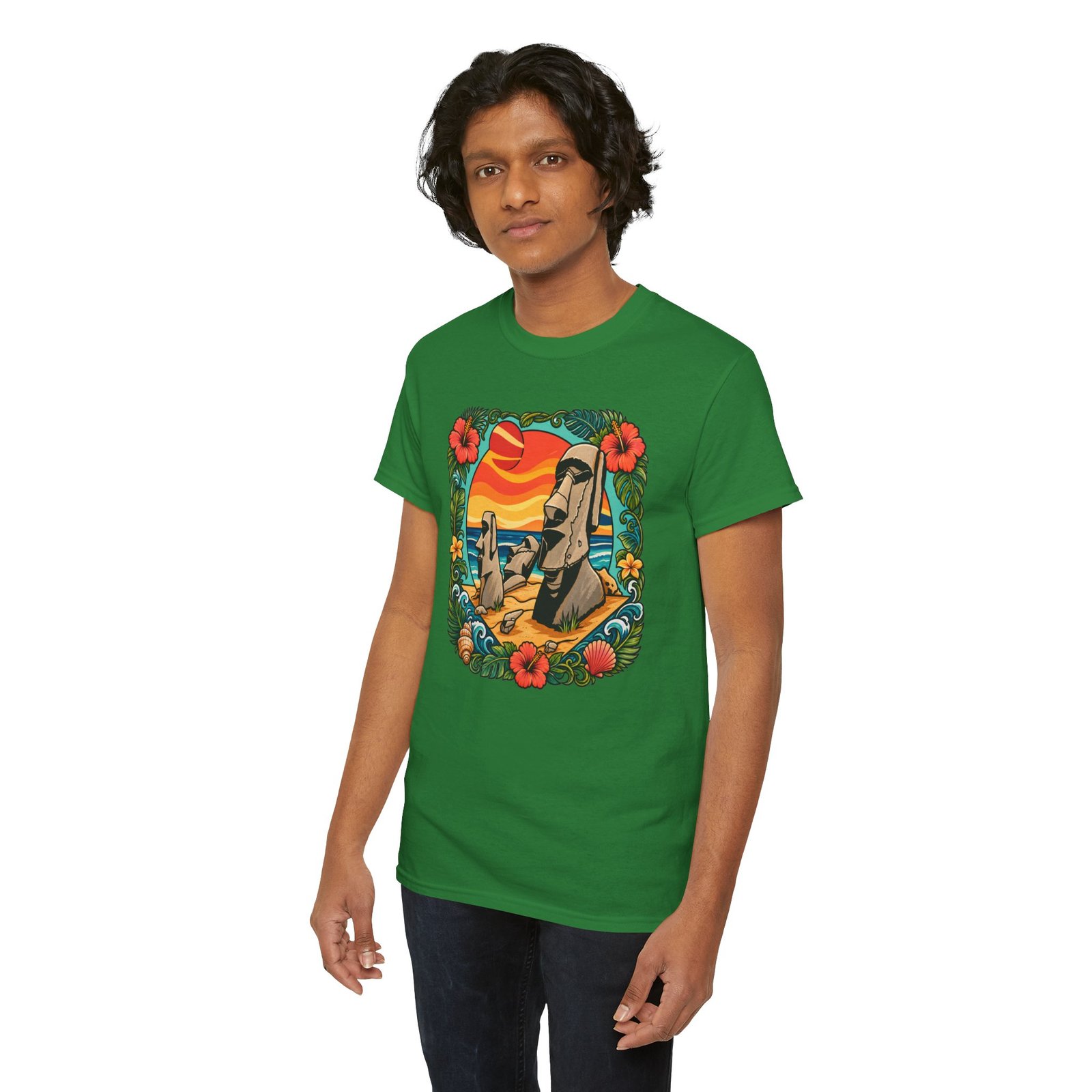 Rapa Nui - Unisex T-Shirt – Ancient Mystery, Timeless Style - Image 11