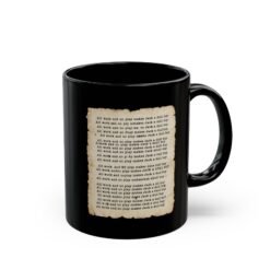 All Work and No Play – Black Mug – A Sip of Madness