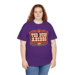 The Dude Abides - Unisex T-Shirt – Funny Big Lebowski Movie Quote - Bowling Tee - Image 9