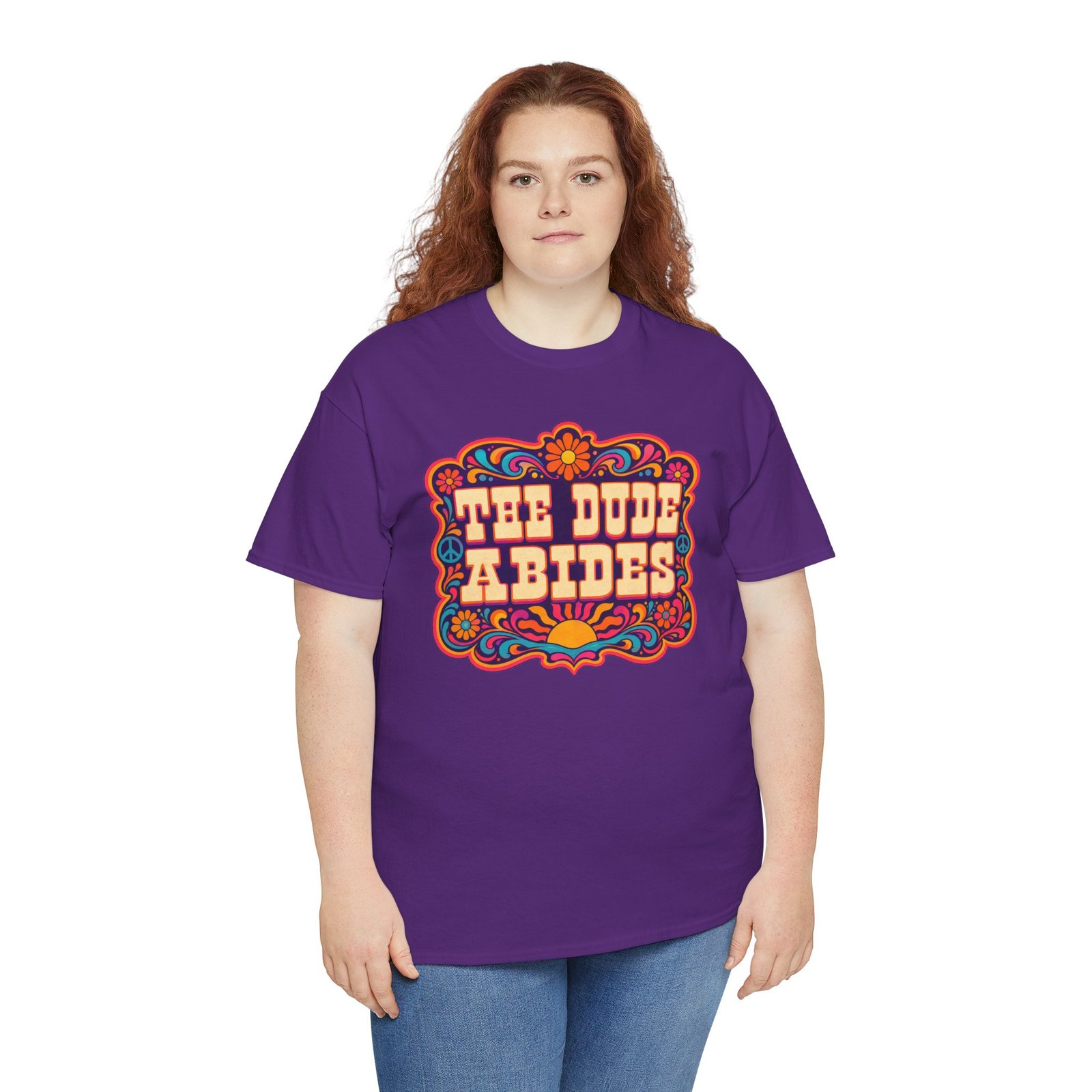 The Dude Abides - Unisex T-Shirt – Funny Big Lebowski Movie Quote - Bowling Tee - Image 9