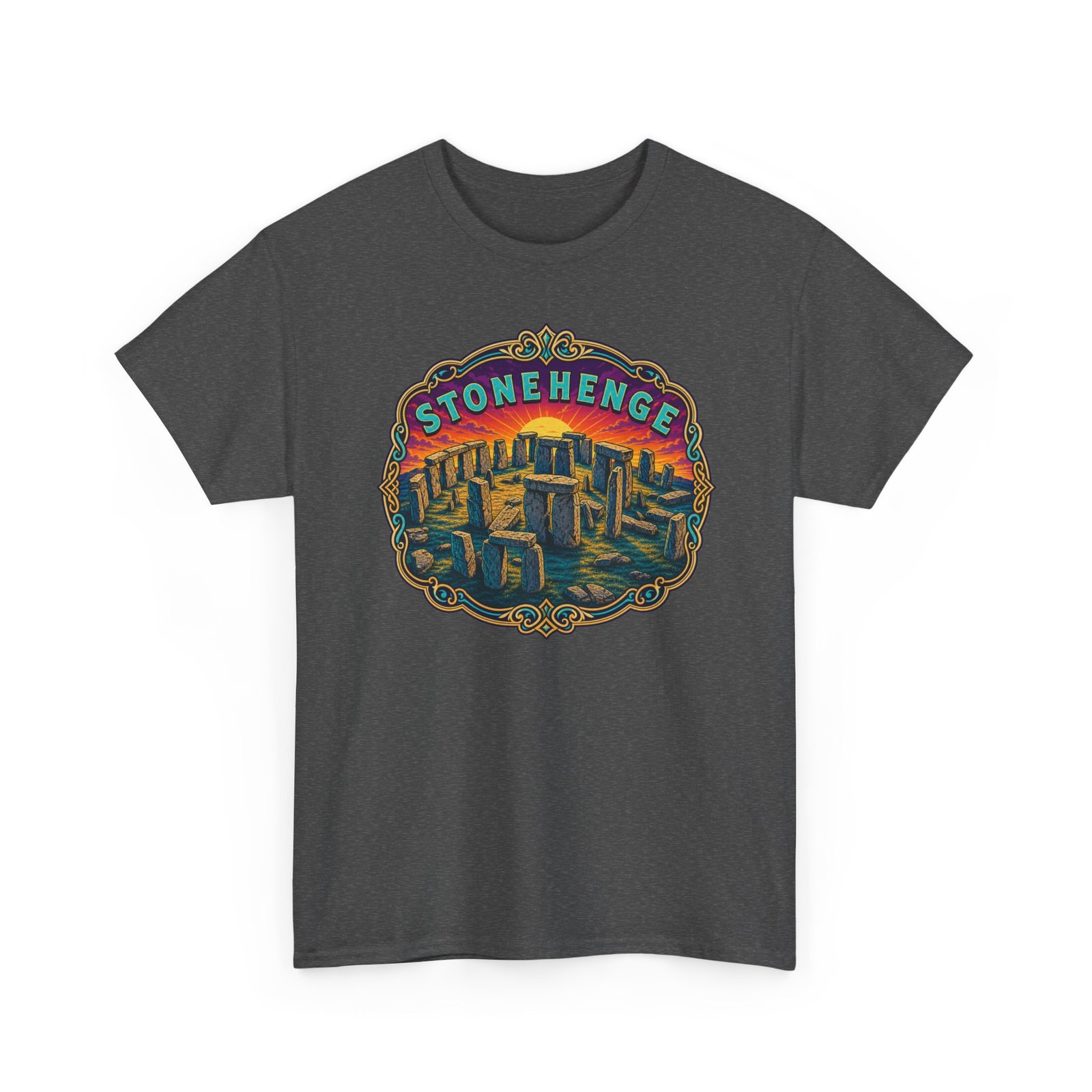 Stonehenge - Unisex T-Shirt – Ancient Monument, Archaeology - History Lover - Image 21