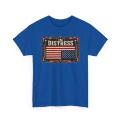 In Distress Signal - U.S.A. Flag - Unisex T-Shirt – Speak Without Saying a Word - Image 26