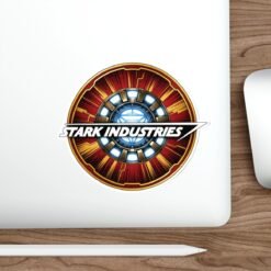 Alternative view of Stark Industries - Outdoor Sticker – Genius. Billionaire. Built to Last.