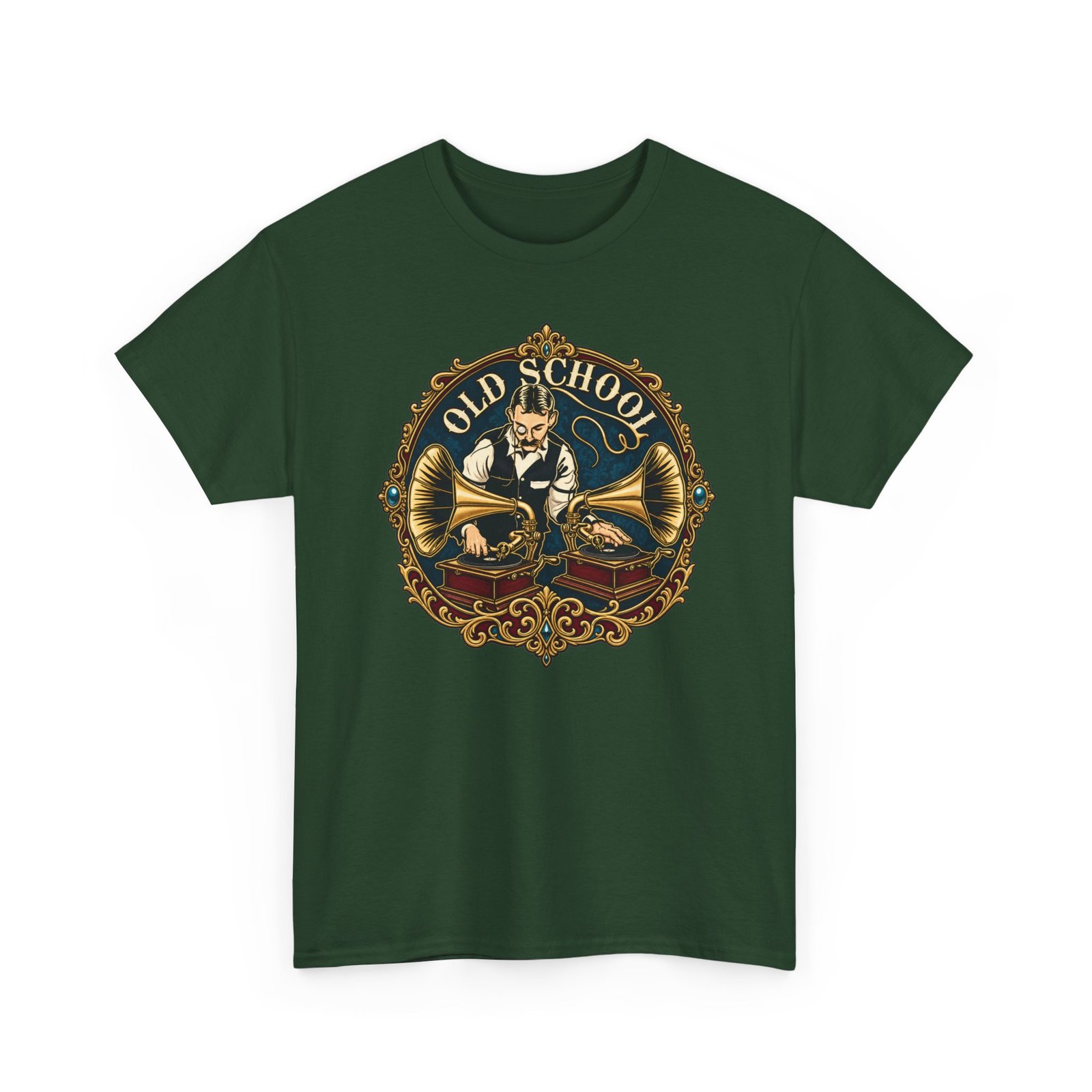 Old School DJ - Unisex T-Shirt – Spin It Like It’s 1899 - Image 16
