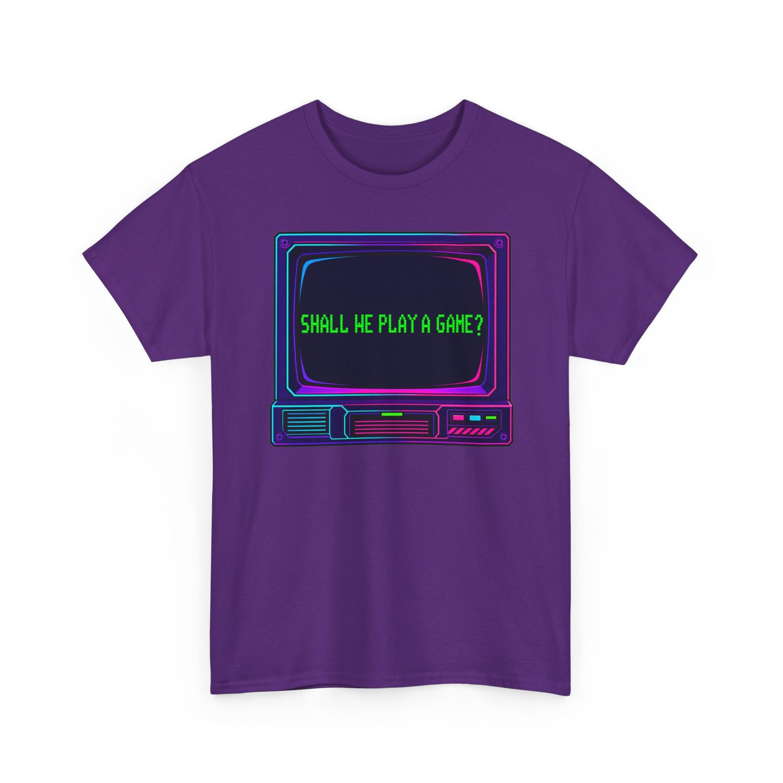 Shall We Play a Game? - Unisex T-Shirt – WarGames - Retro 80s Computer Movie - Image 27