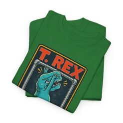 T. Rex Also Hates Pull-Ups - Unisex T-Shirt – The Struggle Is Real - Image 5