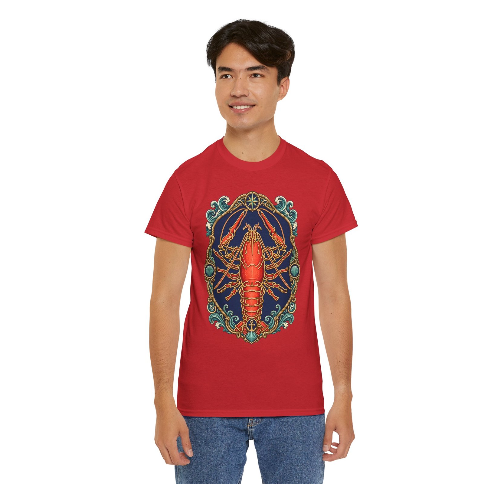 Lobster - Unisex T-Shirt – Simple, Bold, and a Little Bit Snappy - Image 7